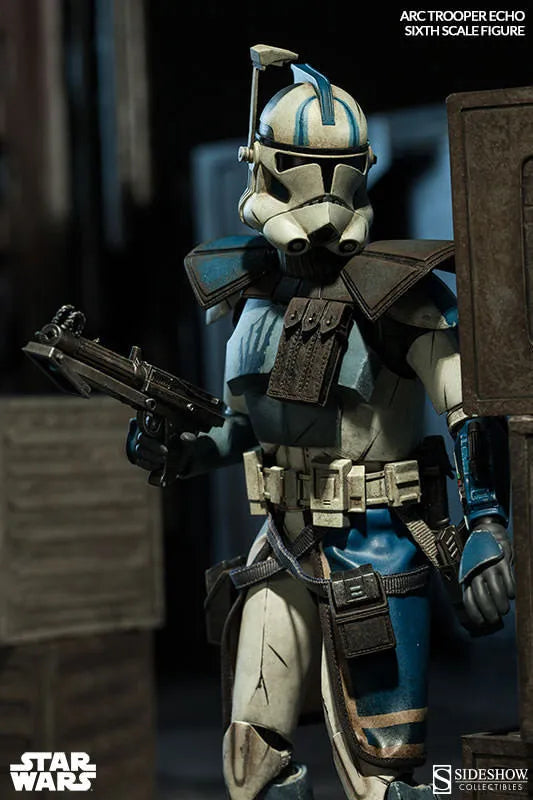 1/6 Scale Figure - Militaries of Star Wars ARC Trooper Echo (Phase 2 Armor Ver.)ㅤ – Sideshow Collectibles – ActionFigureBrasil