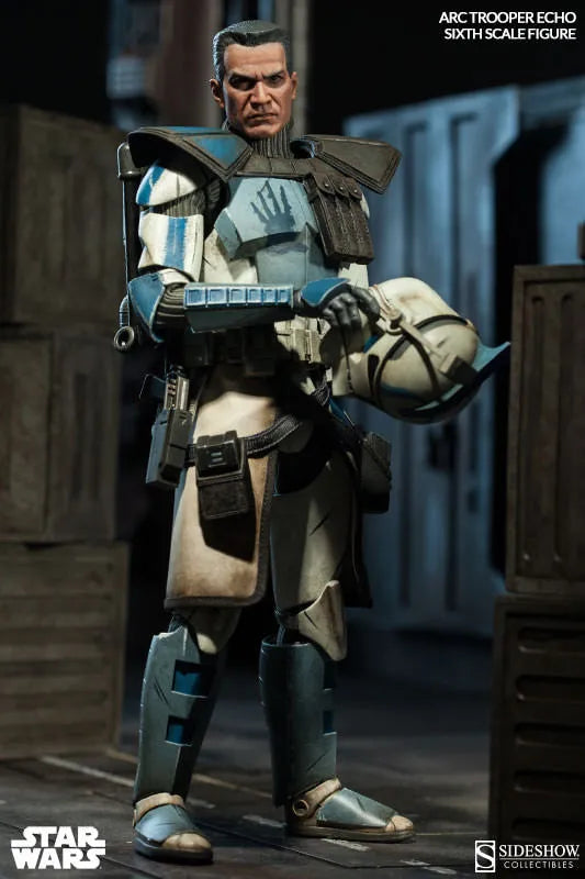 1/6 Scale Figure - Militaries of Star Wars ARC Trooper Echo (Phase 2 Armor Ver.)ㅤ – Sideshow Collectibles – ActionFigureBrasil