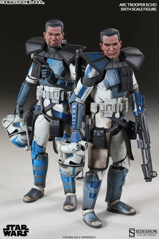 1/6 Scale Figure - Militaries of Star Wars ARC Trooper Echo (Phase 2 Armor Ver.)ㅤ – Sideshow Collectibles – ActionFigureBrasil