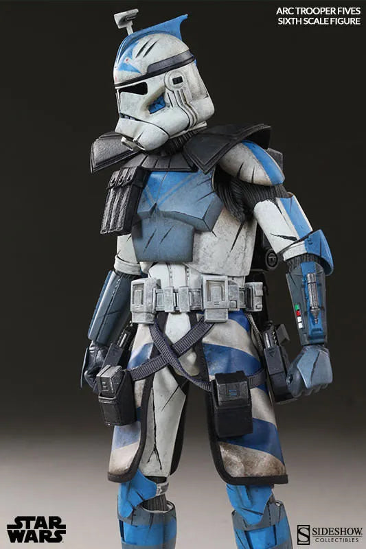 1/6 Scale Figure - Militaries of Star Wars ARC Trooper Fives (Phase 2 Armor Ver.)ㅤ – Sideshow Collectibles – ActionFigure Brasil — ângulo diferente