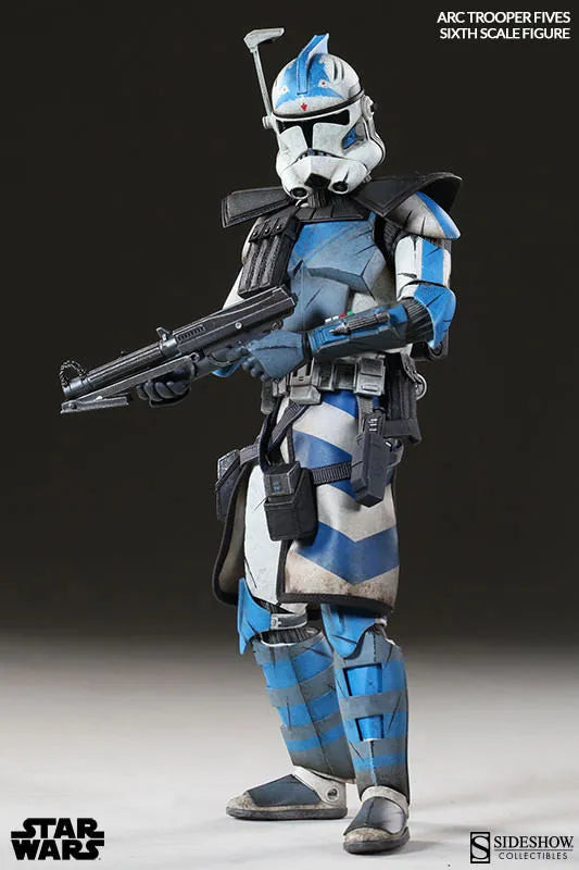 1/6 Scale Figure - Militaries of Star Wars ARC Trooper Fives (Phase 2 Armor Ver.)ㅤ – Sideshow Collectibles – ActionFigure Brasil — ângulo diferente