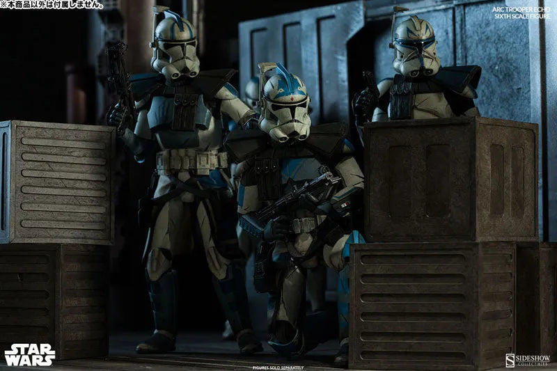 1/6 Scale Figure - Militaries of Star Wars ARC Trooper Fives (Phase 2 Armor Ver.)ㅤ – Sideshow Collectibles – ActionFigure Brasil — ângulo diferente