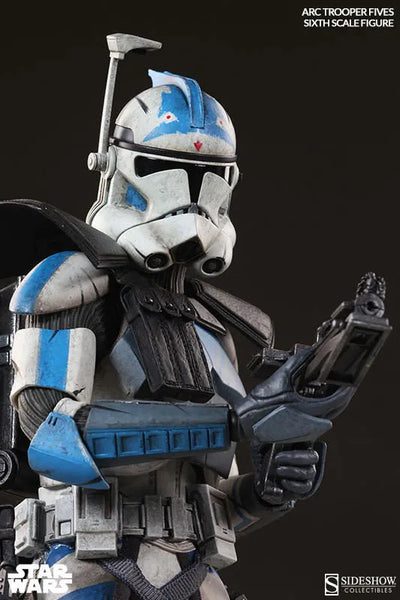 1/6 Scale Figure - Militaries of Star Wars ARC Trooper Fives (Phase 2 Armor Ver.)ㅤ – Sideshow Collectibles – ActionFigure Brasil — ângulo diferente