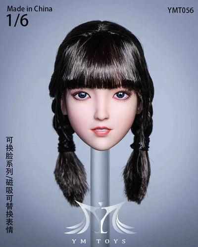 1/6 Sexy Beauty Head 56 w/Alternative Face Partㅤ – YM Toys – ActionFigureBrasil