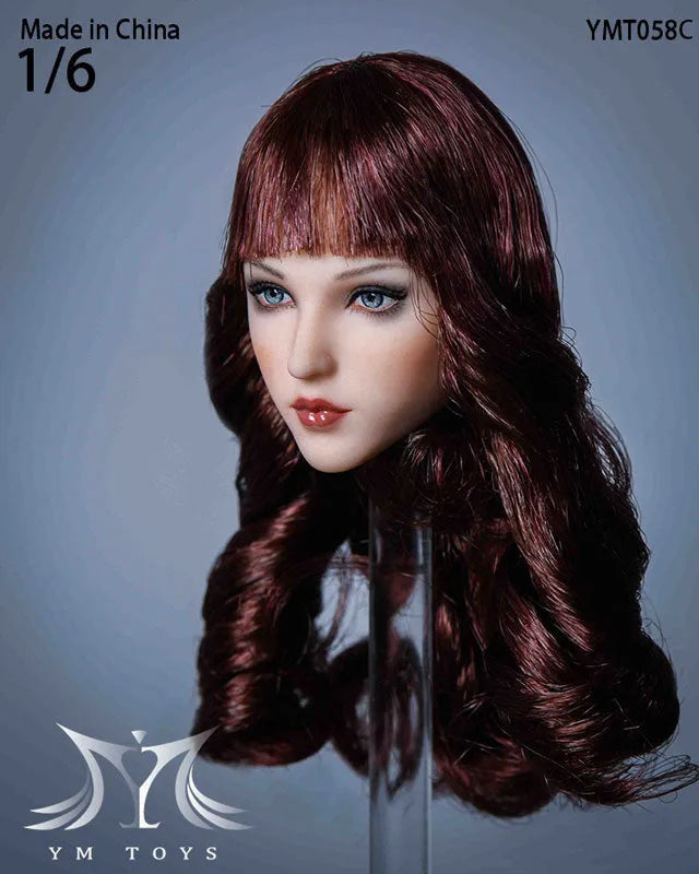 1/6 Sexy Beauty Head 58 Cㅤ – YM Toys – ActionFigureBrasil