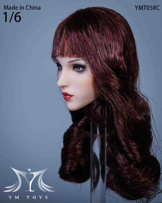 1/6 Sexy Beauty Head 58 Cㅤ – YM Toys – ActionFigureBrasil
