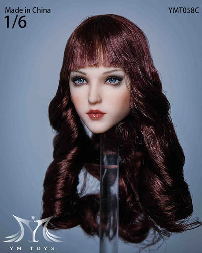 1/6 Sexy Beauty Head 58 Cㅤ – YM Toys – ActionFigureBrasil — close