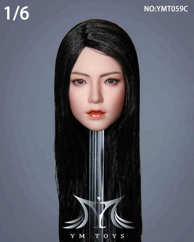 1/6 Sexy Beauty Head 59Cㅤ – YM Toys – ActionFigureBrasil