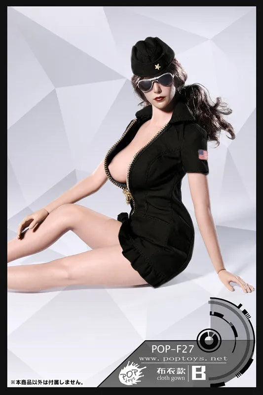 1/6 Sexy War Women Suit Set Cloth Ver.B (DOLL ACCESSORY)ㅤ – POP Toys – ActionFigure Brasil — ângulo diferente