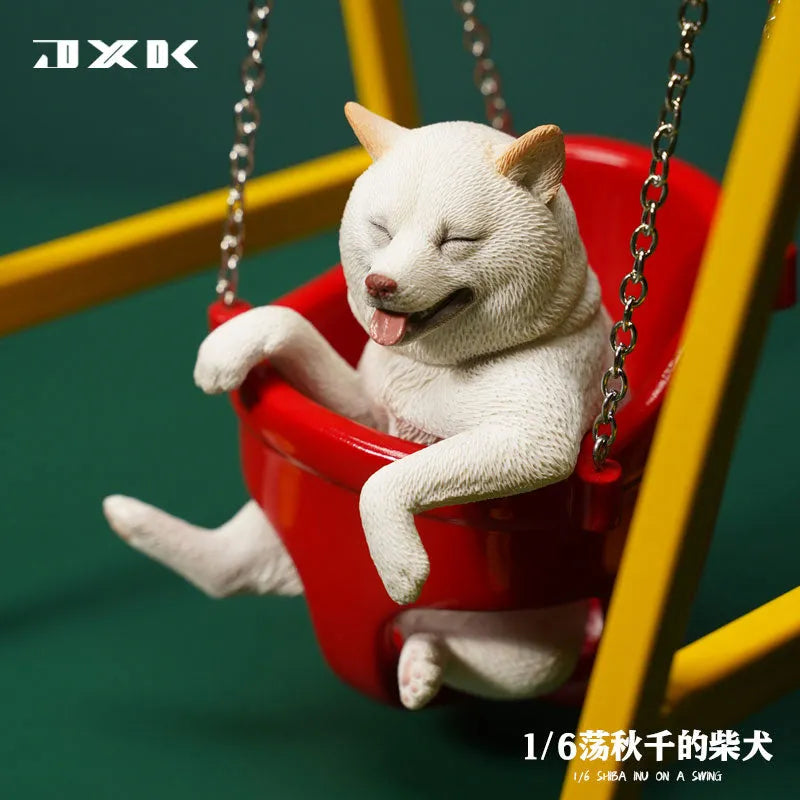 1/6 Shiba Inu Playing on a Swing B2ㅤ – JXK Studio – ActionFigureBrasil