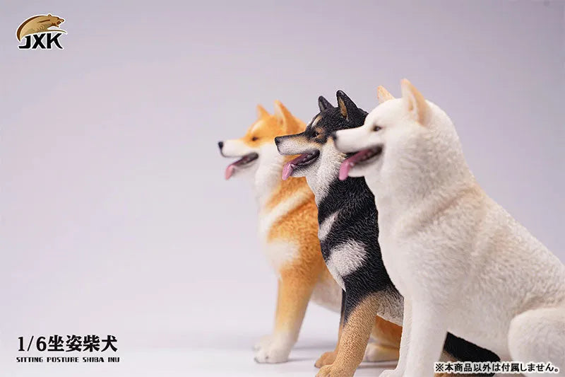 1/6 Shibuinu Sitting 75 Aㅤ – JXK Studio – ActionFigureBrasil