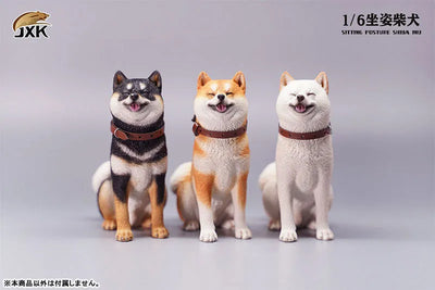 1/6 Shibuinu Sitting 76 Bㅤ – JXK Studio – ActionFigureBrasil — ângulo diferente