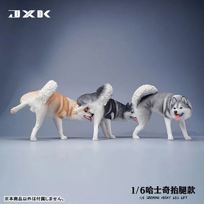 1/6 Siberian Husky Lifting Leg Bㅤ – JXK Studio – ActionFigureBrasil — close