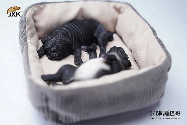 1/6 Sleeping Pug Set C1ㅤ – JXK Studio – ActionFigureBrasil