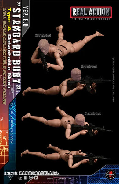 1/6 Standard Body Type A Detachable Neckㅤ – Soldier Story – ActionFigureBrasil — ambientada