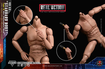 1/6 Standard Body Type B Combined Neckㅤ – Soldier Story – ActionFigureBrasil — ângulo diferente