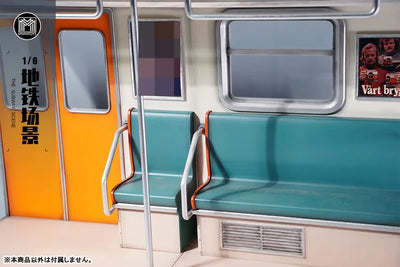 1/6 Subway Train Interior Aㅤ – MMM Toys – ActionFigureBrasil — ângulo diferente