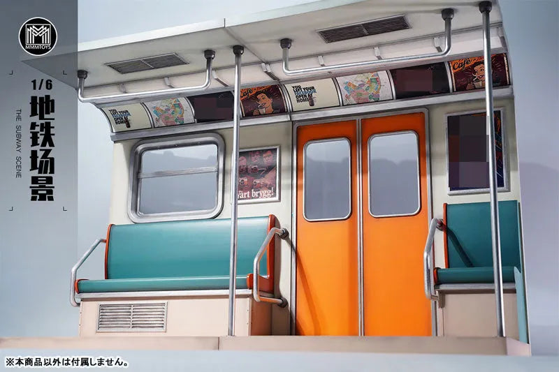 1/6 Subway Train Interior Aㅤ – MMM Toys – ActionFigureBrasil