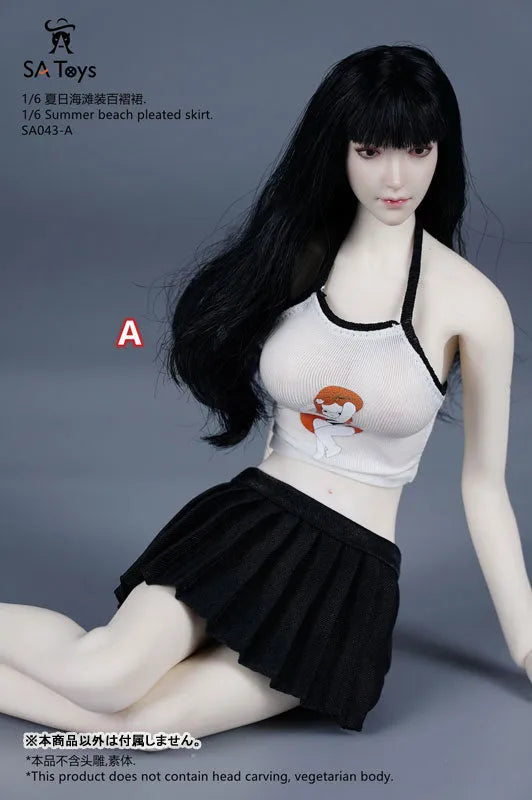 1/6 Summer Beach Pleated Skirt A (DOLL ACCESSORY)ㅤ – SA TOYS – ActionFigureBrasil
