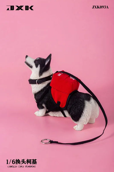 1/6 Welsh Corgi Pembroke Aㅤ – JXK Studio – ActionFigureBrasil — ângulo diferente