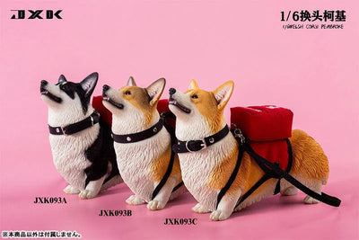 1/6 Welsh Corgi Pembroke Aㅤ – JXK Studio – ActionFigureBrasil — ângulo diferente