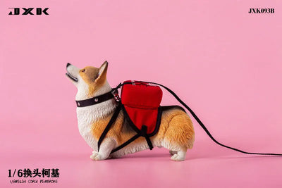 1/6 Welsh Corgi Pembroke Bㅤ – JXK Studio – ActionFigureBrasil — close