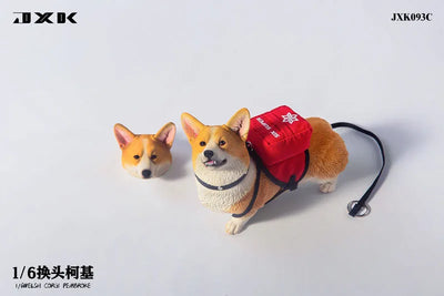 1/6 Welsh Corgi Pembroke Cㅤ – JXK Studio – ActionFigureBrasil — detalhe do produto