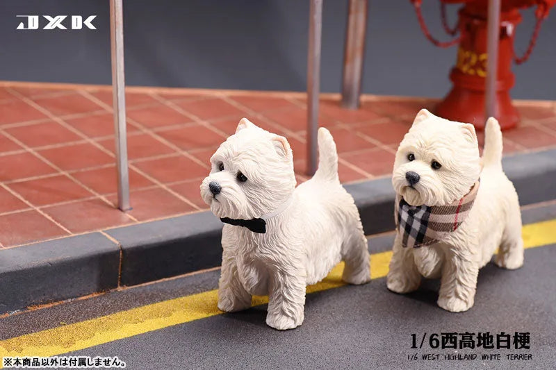 1/6 West Highland White Terrier Aㅤ – JXK Studio – ActionFigureBrasil