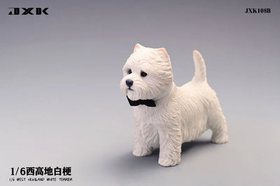 1/6 West Highland White Terrier Bㅤ – JXK Studio – ActionFigureBrasil — close