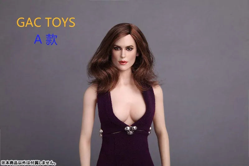 1/6 Western Female Sexy Beauty Head 007 Aㅤ – GAC Toys – ActionFigure Brasil — ângulo diferente