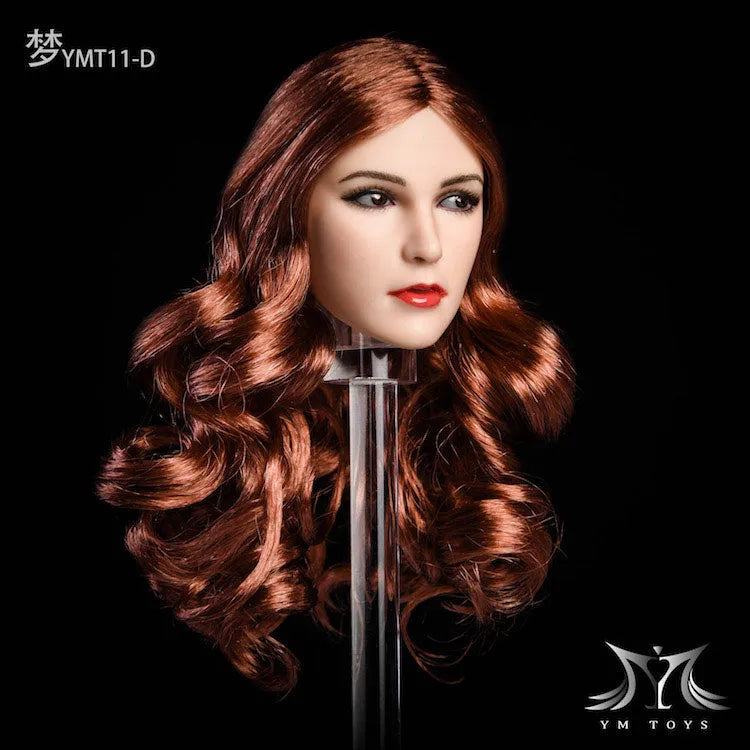 1/6 Western Female Sexy Beauty Head 11 Dㅤ – YM Toys – ActionFigure Brasil