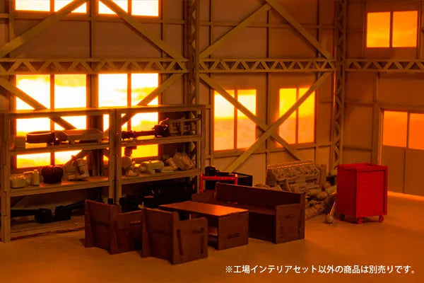 1/64 - 1/80 Factory Interior Set Paper Kitㅤ – PLUM – ActionFigure Brasil — ângulo diferente