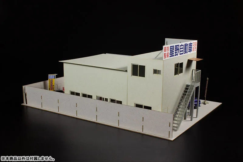 1/64 Auto Garage [Famous Car Brand Shop] (Paper Diorama Kit)ㅤ – PLUM – ActionFigureBrasil