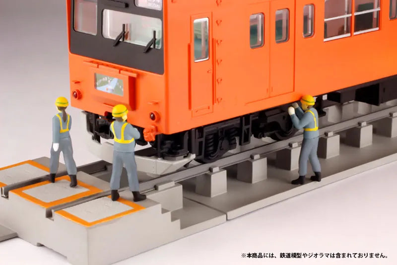 1/80 Super Mini Figure 10 Expert Railway Worker Set 2ㅤ – PLUM – ActionFigure Brasil — ângulo diferente