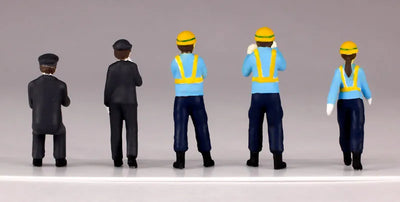 1/80 Super Mini Figure4 Expert Railway Worker Setㅤ – PLUM – ActionFigure Brasil — acessórios