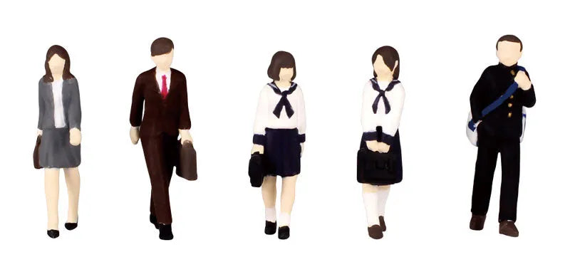 1/80 Super Mini Figure5 The Intersection from that Day Setㅤ – PLUM – ActionFigure Brasil