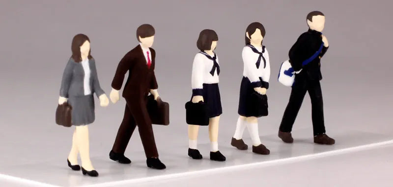 1/80 Super Mini Figure5 The Intersection from that Day Setㅤ – PLUM – ActionFigure Brasil