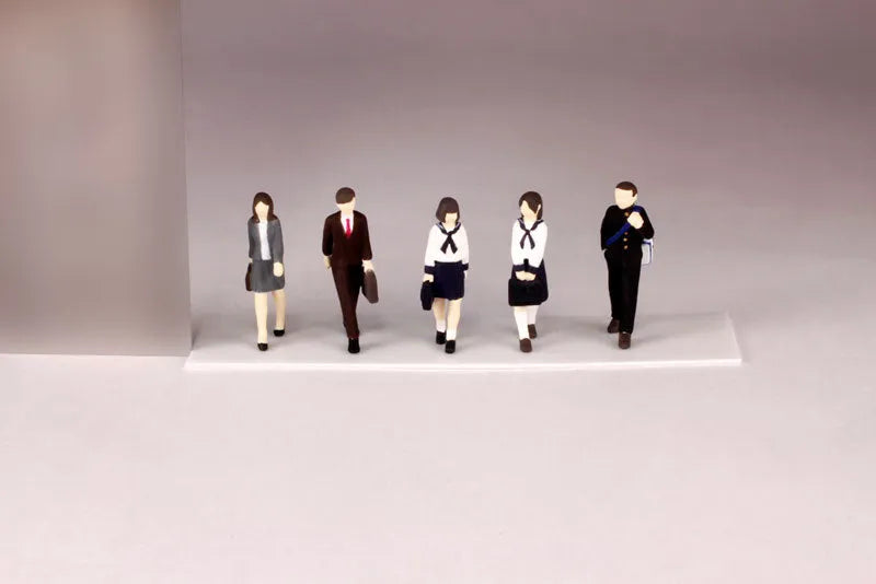 1/80 Super Mini Figure5 The Intersection from that Day Setㅤ – PLUM – ActionFigure Brasil