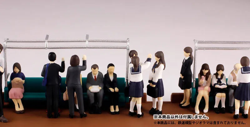 1/80 Super Mini Figure6 Bus Stop from that Day Setㅤ – PLUM – ActionFigure Brasil