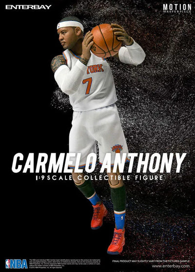 1/9 Motion Masterpiece Collectible Figure - NBA Collection: Carmelo Anthony MM-1206ㅤ – Enterbay – ActionFigureBrasil — ângulo diferente