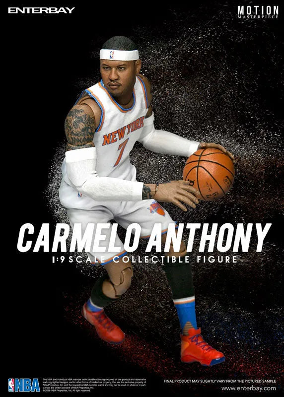 1/9 Motion Masterpiece Collectible Figure - NBA Collection: Carmelo Anthony MM-1206ㅤ – Enterbay – ActionFigureBrasil