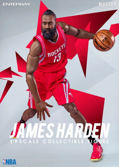 1/9 Motion Masterpiece Collectible Figure / NBA Collection: James Harden MM-1202ㅤ – Enterbay – ActionFigureBrasil