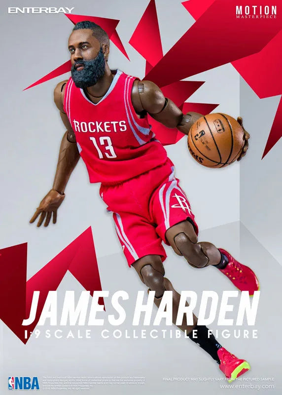 1/9 Motion Masterpiece Collectible Figure / NBA Collection: James Harden MM-1202ㅤ – Enterbay – ActionFigureBrasil