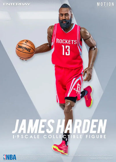 1/9 Motion Masterpiece Collectible Figure / NBA Collection: James Harden MM-1202ㅤ – Enterbay – ActionFigureBrasil — detalhe do produto