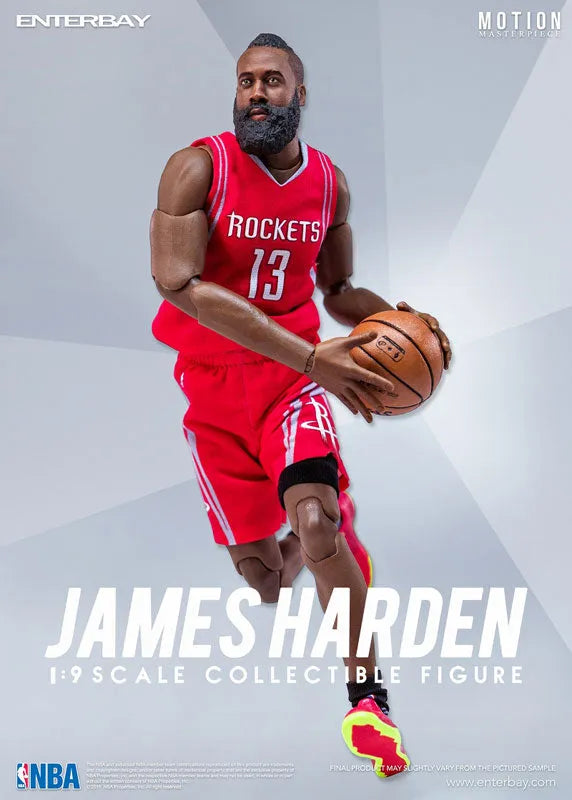 1/9 Motion Masterpiece Collectible Figure / NBA Collection: James Harden MM-1202ㅤ – Enterbay – ActionFigureBrasil