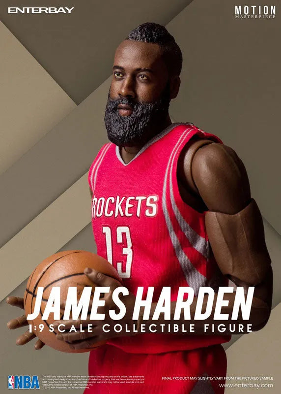 1/9 Motion Masterpiece Collectible Figure / NBA Collection: James Harden MM-1202ㅤ – Enterbay – ActionFigureBrasil