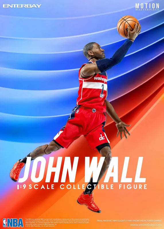 1/9 Motion Masterpiece Collectible Figure - NBA Collection: John Wall MM-1204ㅤ – Enterbay – ActionFigureBrasil