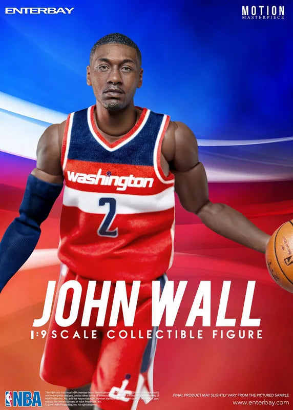 1/9 Motion Masterpiece Collectible Figure - NBA Collection: John Wall MM-1204ㅤ – Enterbay – ActionFigureBrasil