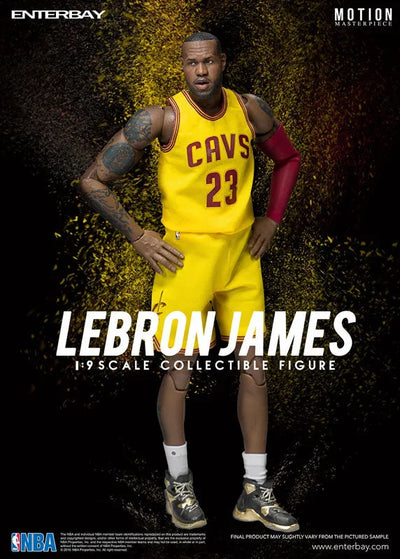 1/9 Motion Masterpiece Collectible Figure - NBA Collection: LeBron James MM-1205ㅤ – Enterbay – ActionFigureBrasil