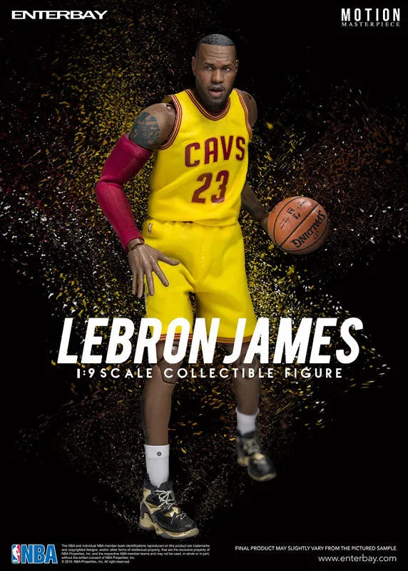 1/9 Motion Masterpiece Collectible Figure - NBA Collection: LeBron James MM-1205ㅤ – Enterbay – ActionFigureBrasil